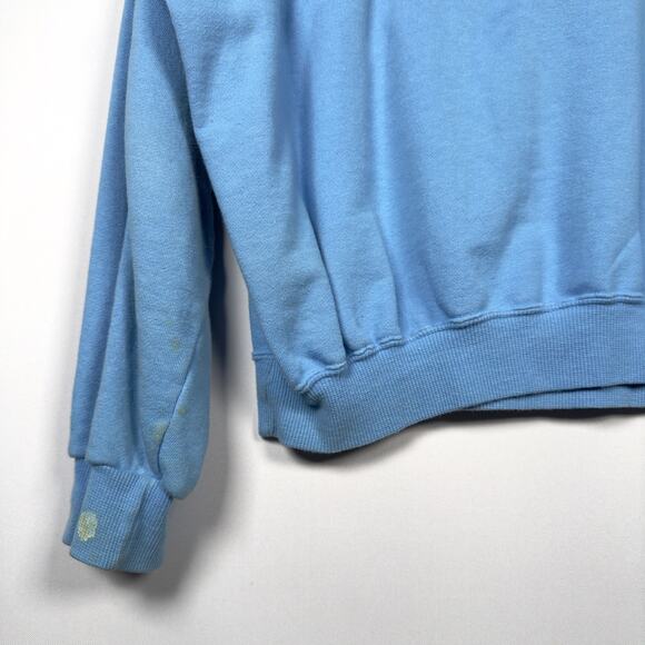 Vintage 80s Pinwheel 3D Fuzzy Teddy Bears Playing Music Teacher Crewneck Size M - Picture 6 of 7